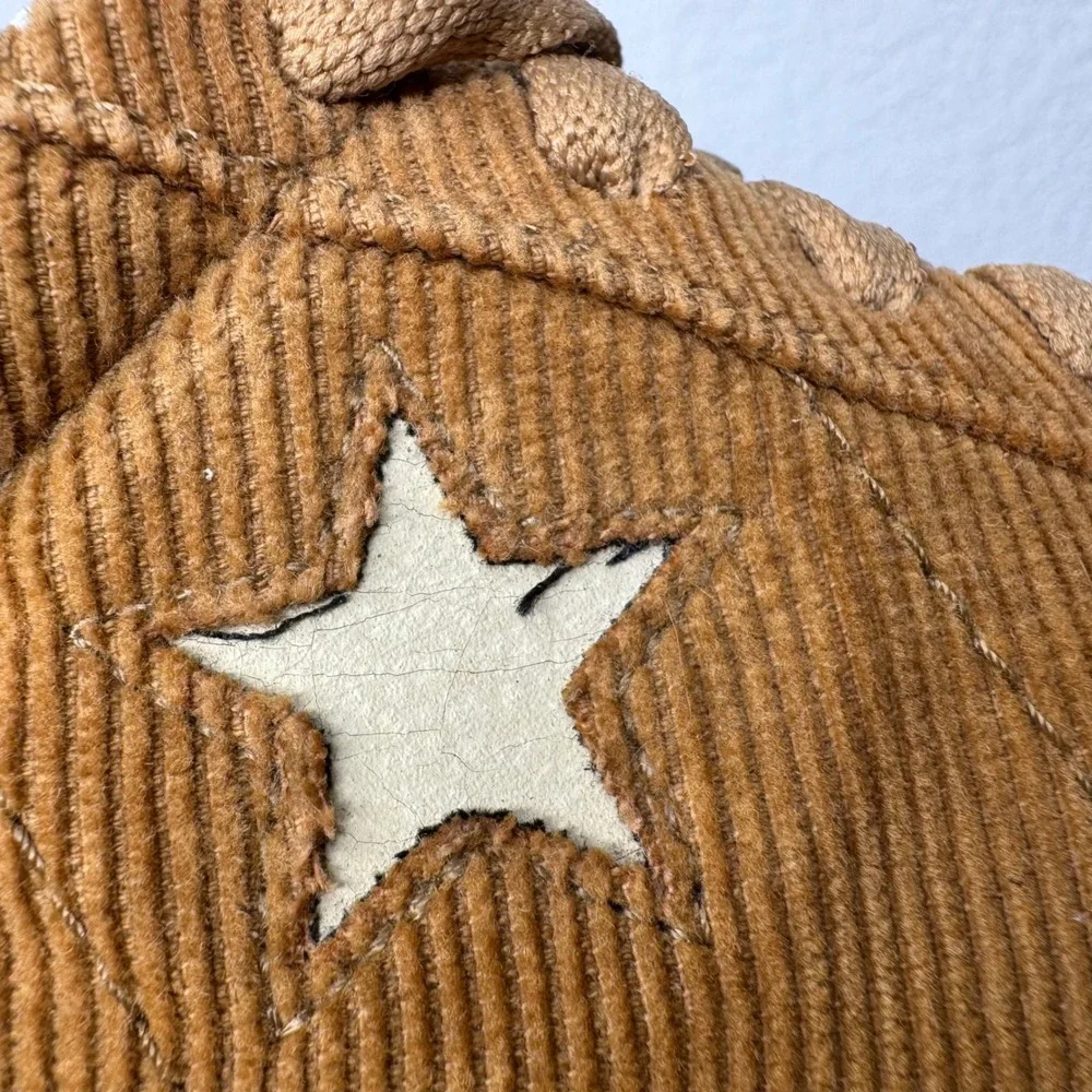 Converse One Star Y2K Vintage Low Top Brown Corduroy Mens Size 6.5 Womens Size 8 - Picture 5 of 15
